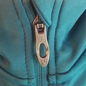 NWT  Ladies Spyder Hooded teal jacket Size L